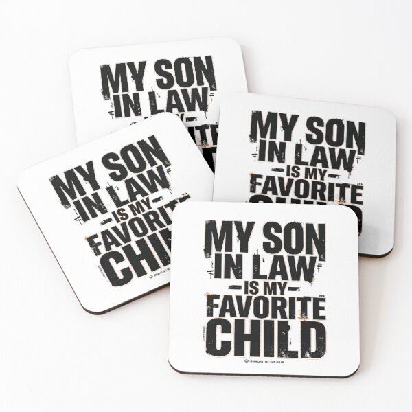 Item preview, Streetwear My Son In Law Is My Favorite Child Bold Statement Funny Family Quote designed and sold by Im-Ara.
