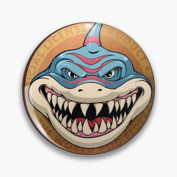 Item preview, shark head paint splot designed and sold by delyo.