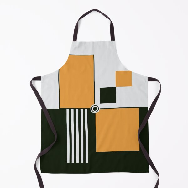 Item preview, The Logic - Ochre and Dusk Green Minimalist Geometric designed and sold by artdocaj.