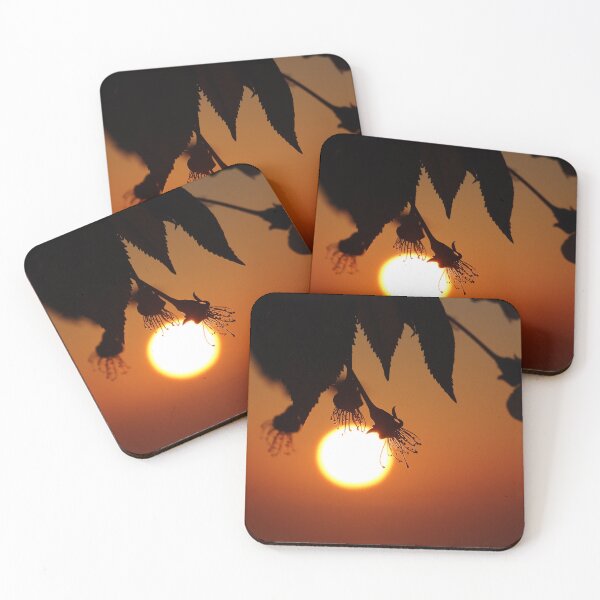Item preview, Sunset among cherry trees designed and sold by Kaunaz.