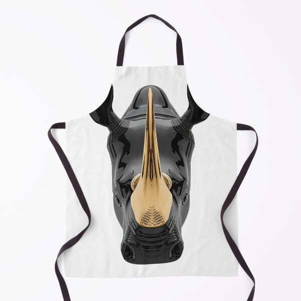 Item preview, Golden Rhino - Unstoppable Force designed and sold by THEARTCURATİON .