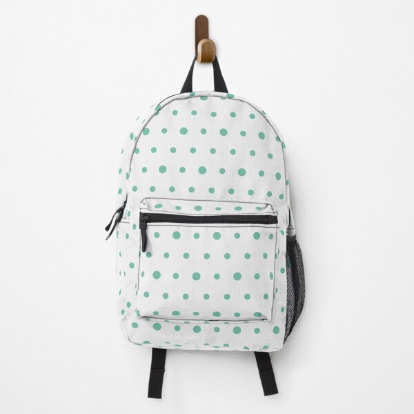 Item preview, White And Pastel Green Polka Dot Pattern designed and sold by pattern-archive.
