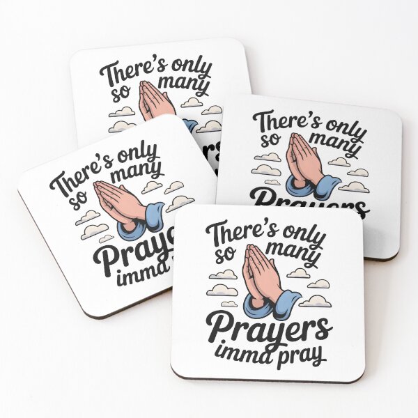 Item preview, There's Only So Many Prayers Imma Pray | Funny Christian Humor Shirt designed and sold by Milosstudio.