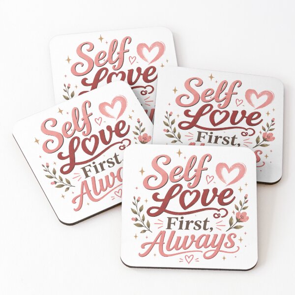 Item preview, Self Love First, Always Shirt, Self Care Quote, Empowerment Typography Design designed and sold by JagrDesigns.