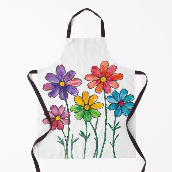 Item preview, flor de cosmos arcoíris designed and sold by uunaa.