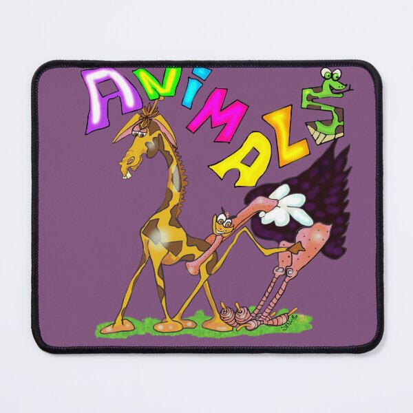 Item preview, Funny Ostrich and Giraffe (Animals Series) designed and sold by JeNoire.