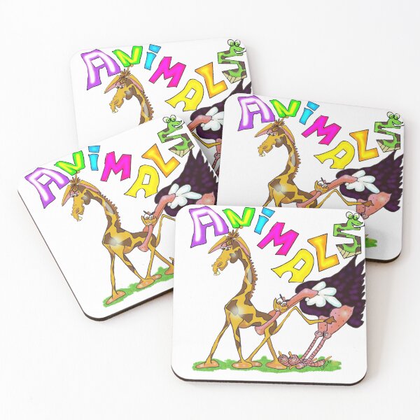 Item preview, Funny Ostrich and Giraffe (Animals Series) designed and sold by JeNoire.