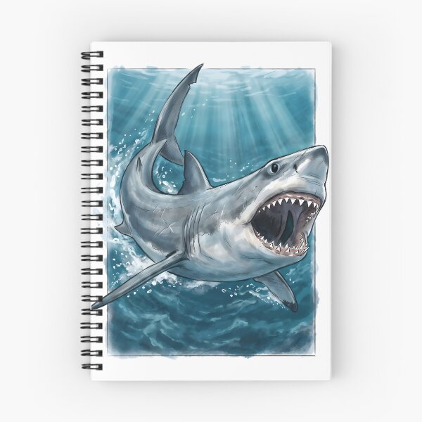 Item preview, Great White Shark Carcharodon Carcharias Marine Biology designed and sold by RubisLeaf.