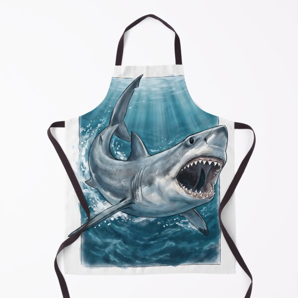 Item preview, Great White Shark Carcharodon Carcharias Marine Biology designed and sold by RubisLeaf.
