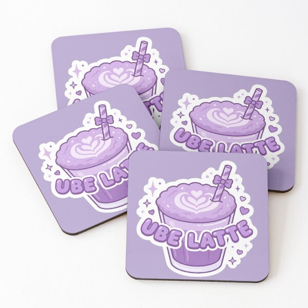 Item preview, Cute Ube Latte designed and sold by shirt-planet.