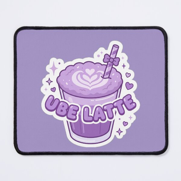 Item preview, Cute Ube Latte designed and sold by shirt-planet.
