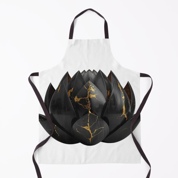 Item preview, Obsidian Lotus - Kintsugi Gold designed and sold by THEARTCURATİON .