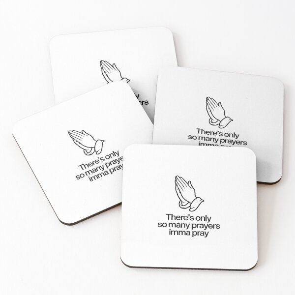 Item preview, There's Only So Many Prayers Imma Pray | Funny Christian Humor Shirt Minimalist Style designed and sold by Milosstudio.