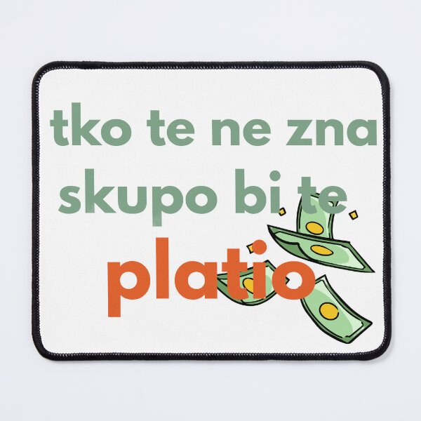 Item preview, Legendary Balkan Humor Retro Style Quote designed and sold by Ziva26.