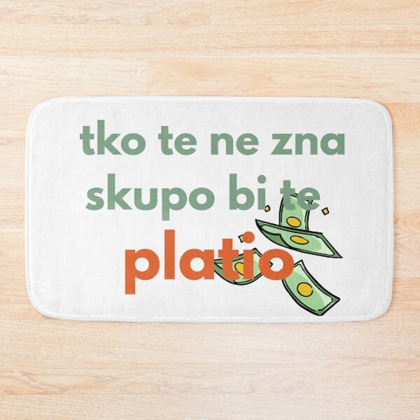Item preview, Legendary Balkan Humor Retro Style Quote designed and sold by Ziva26.