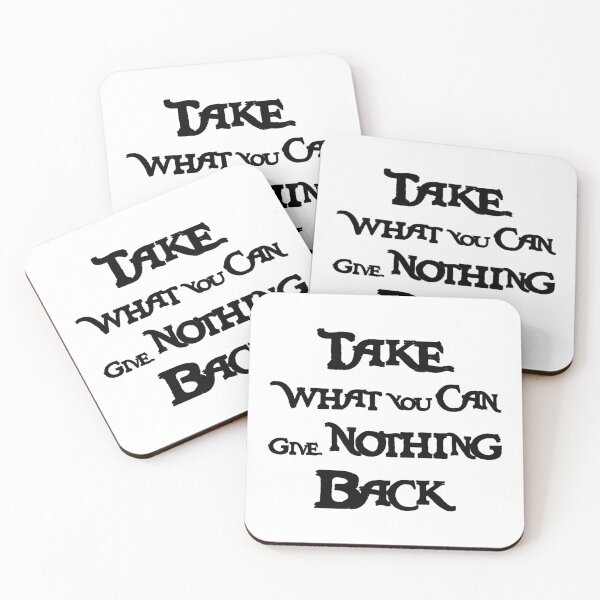 Item preview, “Take What You Can, Give Nothing Back” – Pirate Motto Design designed and sold by inallusha.
