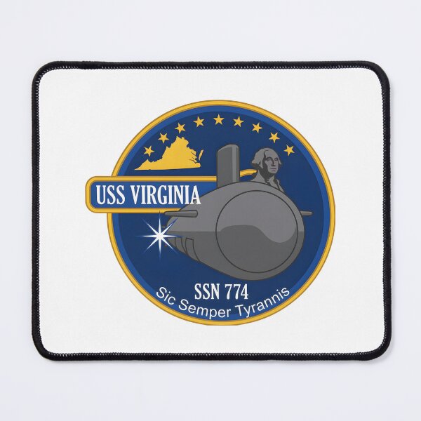 Item preview, Official Crest of the USS Virginia (SSN-774) designed and sold by CharlieDesings.