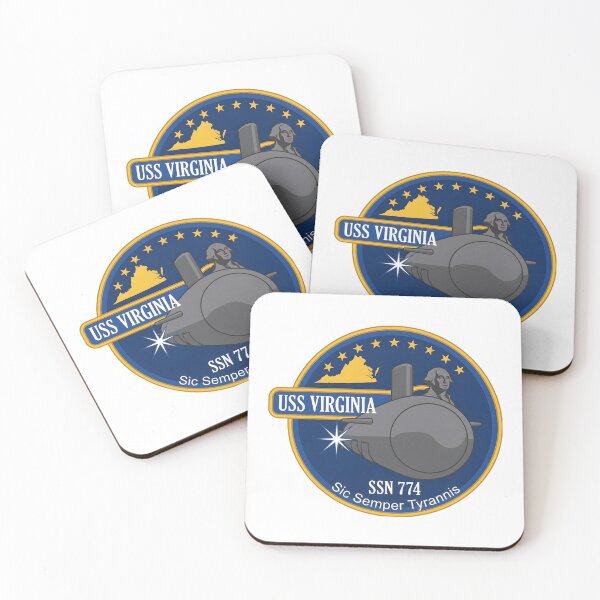 Item preview, Official Crest of the USS Virginia (SSN-774) designed and sold by CharlieDesings.