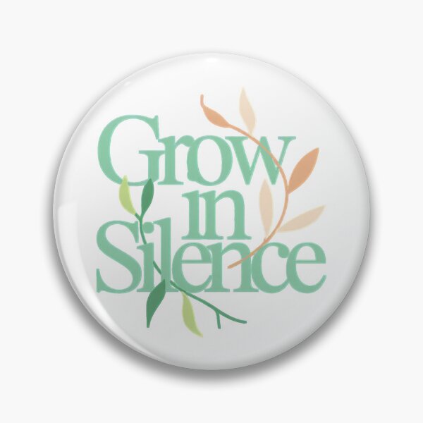 Item preview, Grow in Silence Minimal Botanical designed and sold by Anantha's Studio.
