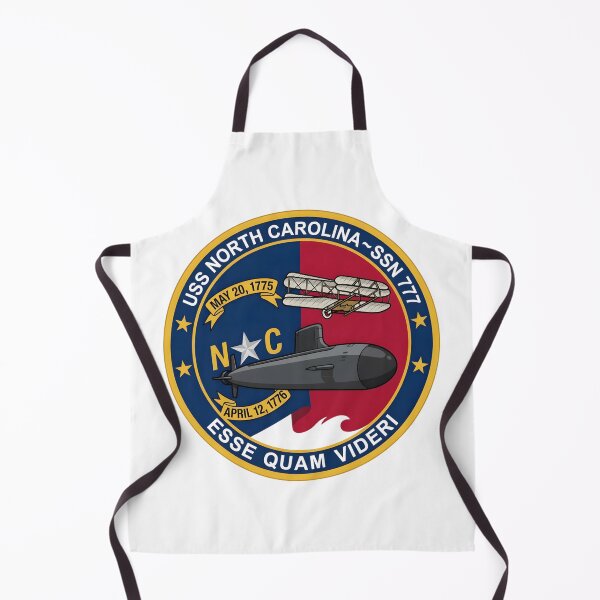 Item preview, Official Ship's Crest of the USS North Carolina (SSN-777) designed and sold by CharlieDesings.