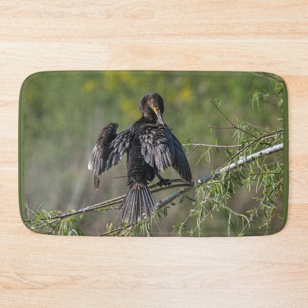 Item preview, Cormorant Preening on a Branch designed and sold by Debra Martz.