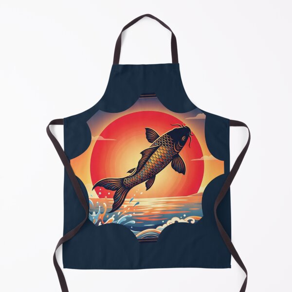 Item preview, Rising Koi Sunburst Escape designed and sold by Prachodayat Artworks.