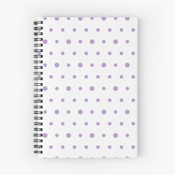 Item preview, White And Purple Polka Dot Pattern designed and sold by pattern-archive.