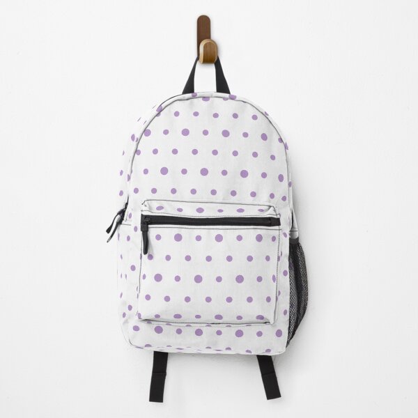 Item preview, White And Purple Polka Dot Pattern designed and sold by pattern-archive.