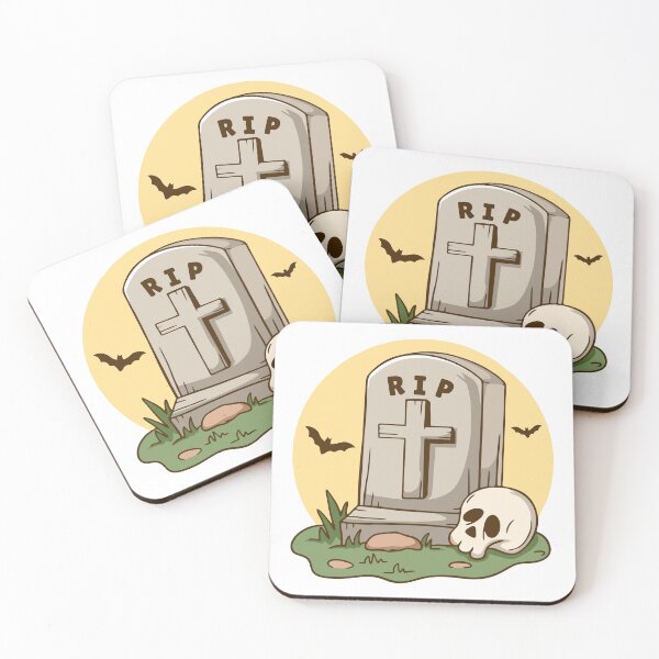 Item preview, Spooky Halloween Graveyard Skull designed and sold by wyaoter.