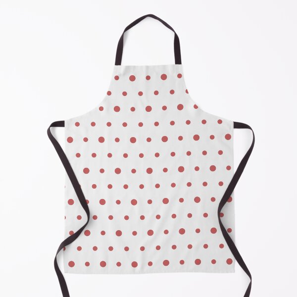 Item preview, White And Pastel Red Polka Dot Pattern designed and sold by pattern-archive.
