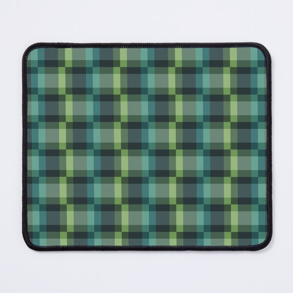 Item preview, Green & gray plaid pattern designed and sold by Mint + Midnight.