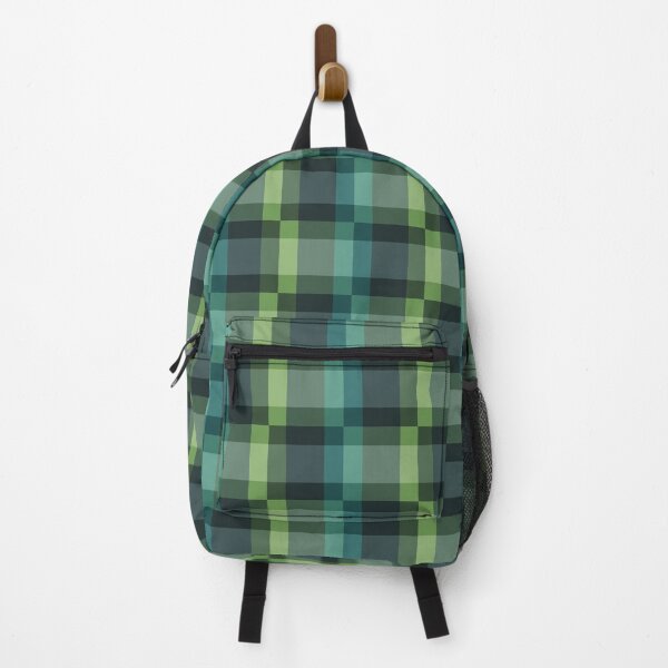 Item preview, Green & gray plaid pattern designed and sold by Mint + Midnight.