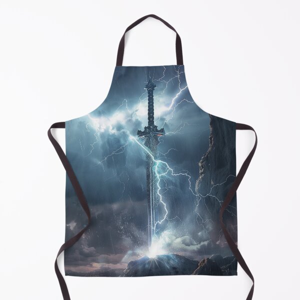 Item preview, Lightning Sword Storm Fantasy designed and sold by QuantumDrift.