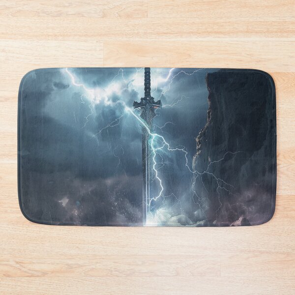 Item preview, Lightning Sword Storm Fantasy designed and sold by QuantumDrift.