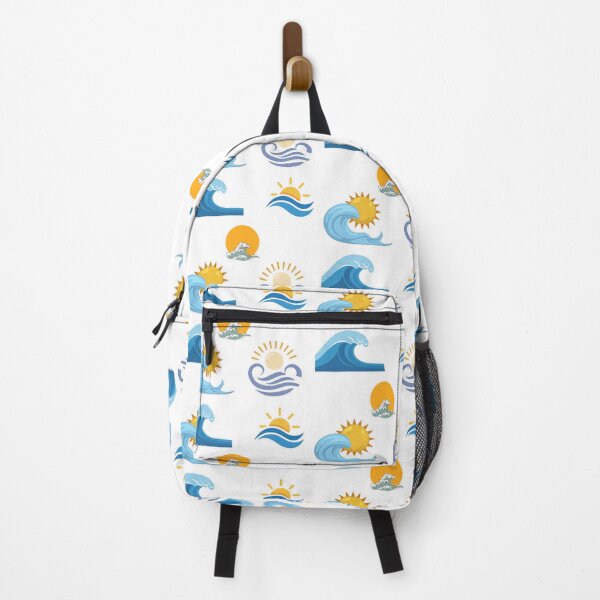 Item preview, Oceanic Sun and Wave Sticker Collection designed and sold by KrisGraphic45.