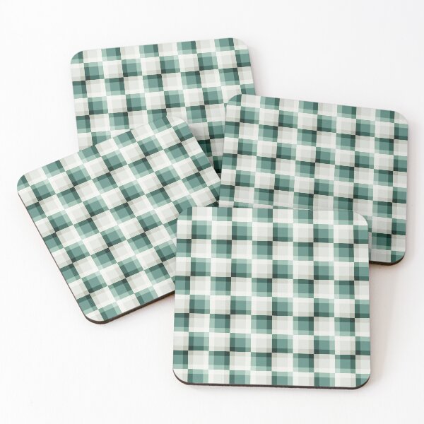 Item preview, Green & Chinese white mosaic designed and sold by Mint + Midnight.