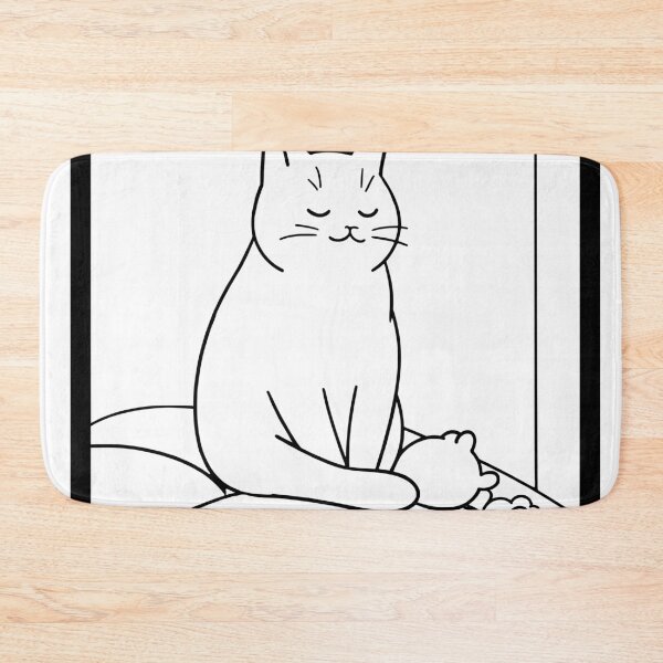 Item preview, sleeping cat designed and sold by Brexmore3.