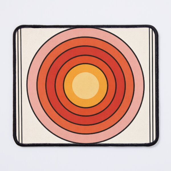 Item preview, Minimal Geometric Circle Retro Poster designed and sold by McZerrill.