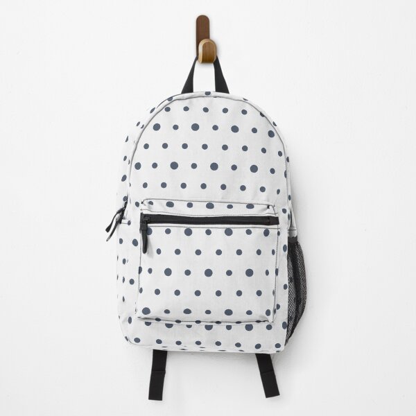 Item preview, White And Slate Polka Dot Pattern designed and sold by pattern-archive.