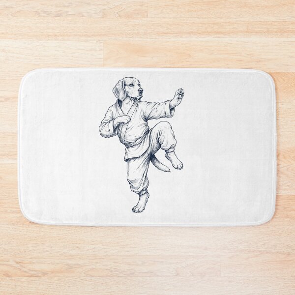 Item preview, Vintage Beagle Doing Kung Fu Martial Art Dog Lover designed and sold by TerryConnells.
