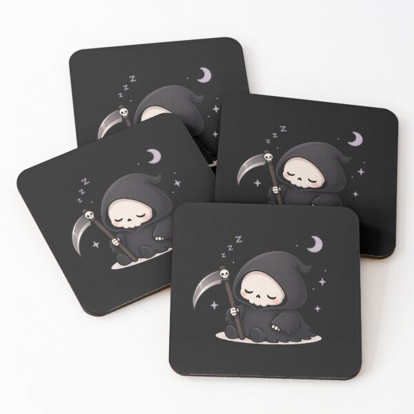 Item preview, Sleeping grim Reaper designed and sold by Planetporridge.