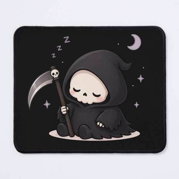 Item preview, Sleeping grim Reaper designed and sold by Planetporridge.