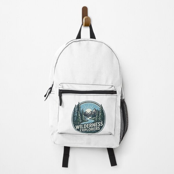 Item preview, Wilderness Explorers Adventure Awaits Nature Badge designed and sold by Owcomm.