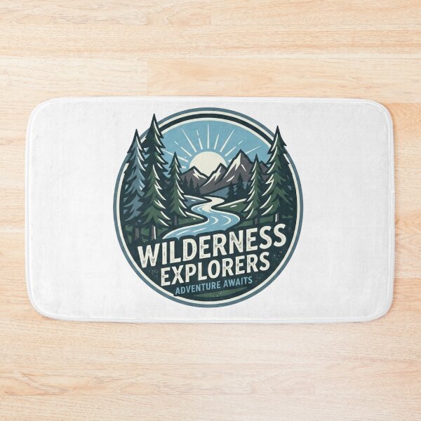 Item preview, Wilderness Explorers Adventure Awaits Nature Badge designed and sold by Owcomm.