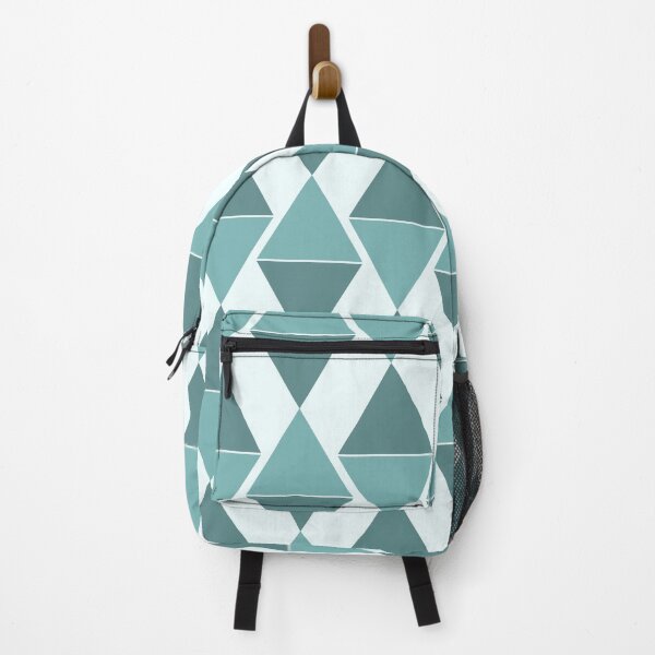 Item preview, Steel teal & azure diamonds designed and sold by Mint + Midnight.