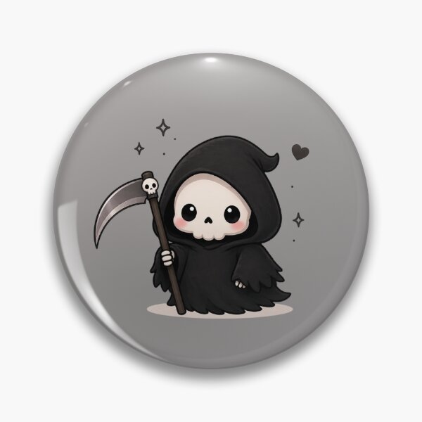 Item preview, Cute Grim Reaper designed and sold by Planetporridge.