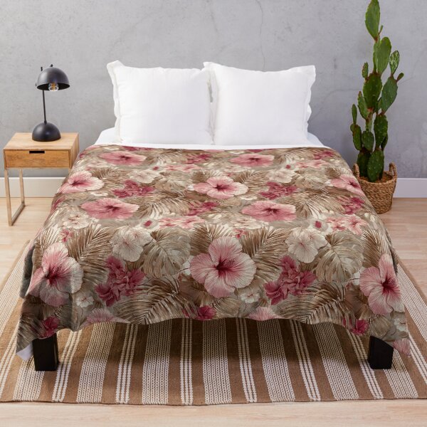 Item preview, Delicate Tropical Floral  - Flower Garden Pattern  - Birthday Gifts For Mom designed and sold by RoyalStarsPatts.