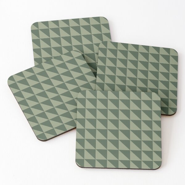 Item preview, Grey asparagus & artichoke triangles designed and sold by Mint + Midnight.