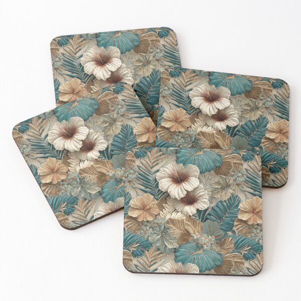Item preview, Artistic Tropical Flower Print  - Botanical Garden Pattern  - Valentine'S Day Gifts For Her designed and sold by RoyalStarsPatts.