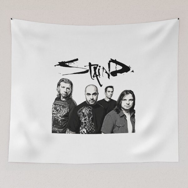 Item preview, Staind Band & Logo Black and White designed and sold by Aidangilly02.